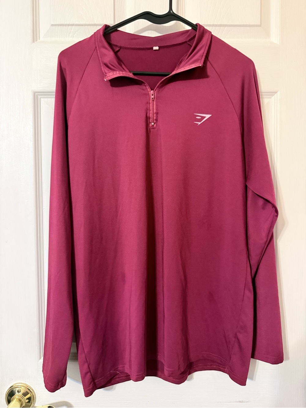 Gymshark Women's Maroon/Magenta Top